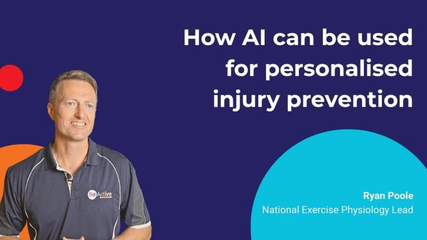 How AI can be used for personalised Injury Prevention