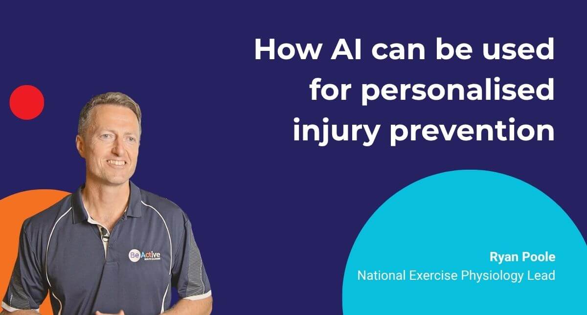 How AI can be used for personalised Injury Prevention